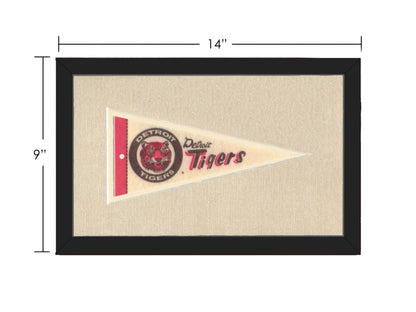 Americana Memories Vintage Pennants and Memorabilia Vintage Detroit Tigers Pennant
