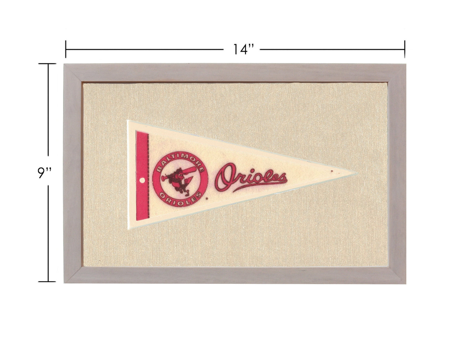 Americana Memories Vintage Pennants and Memorabilia Vintage Baltimore Orioles Pennant