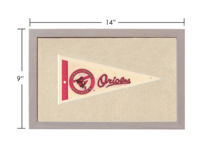 Americana Memories Vintage Pennants and Memorabilia Vintage Baltimore Orioles Pennant