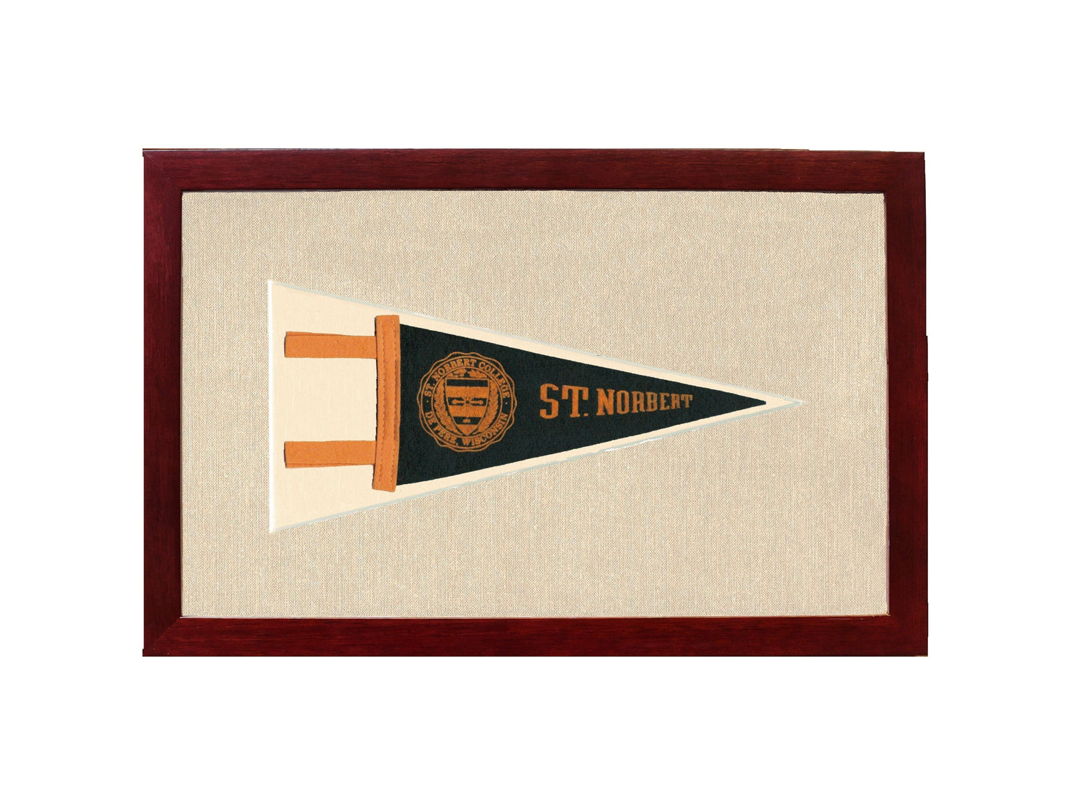 Americana Memories Vintage Pennants and Memorabilia Vintage St Norbert College Pennant