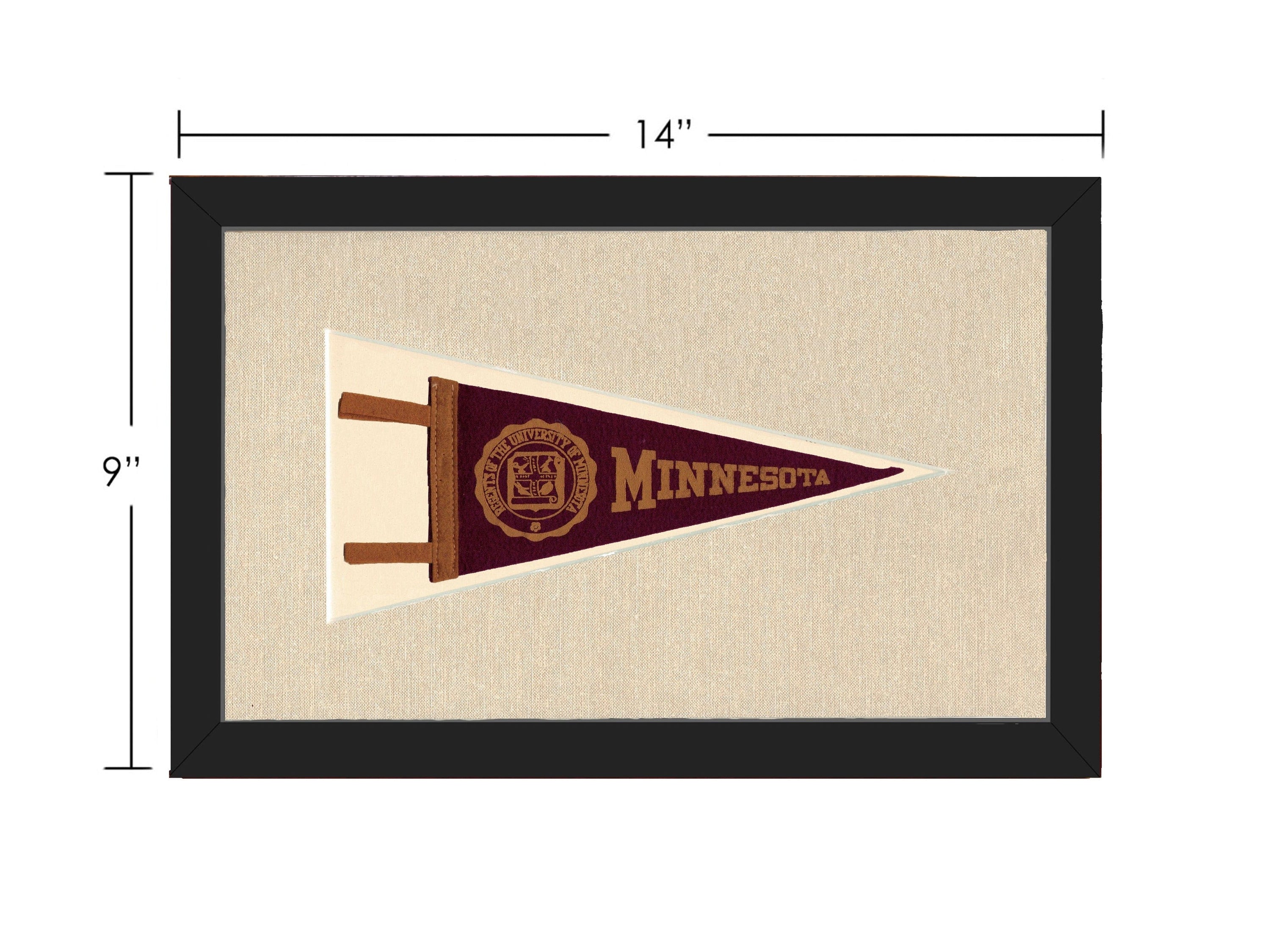 Americana Memories Vintage Pennants and Memorabilia Vintage Minnesota Pennant
