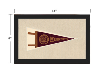 Americana Memories Vintage Pennants and Memorabilia Vintage Minnesota Pennant