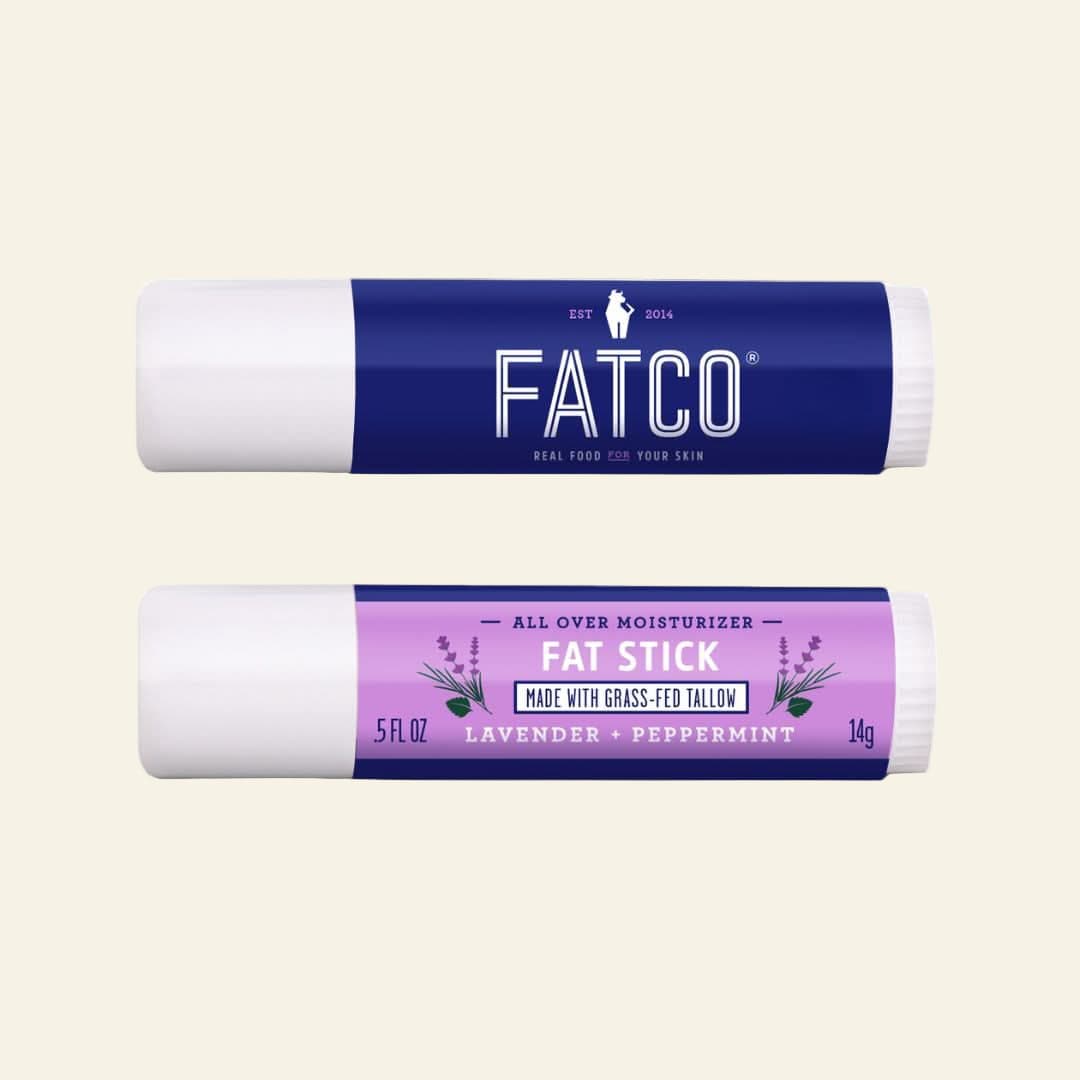 FATCO Skincare Products Fat Stick, Lavender + Peppermint, 0.5 Oz