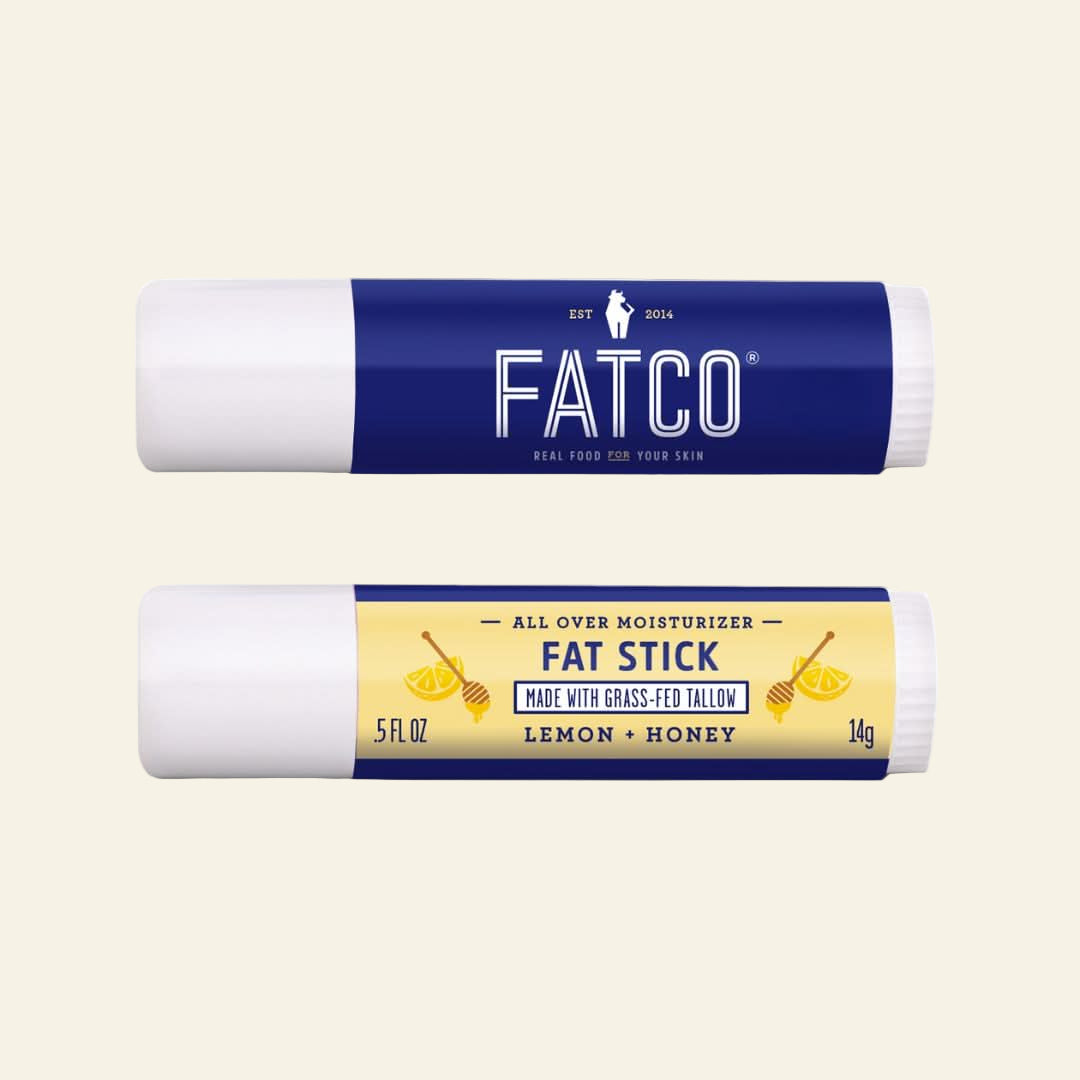 Fat Stick, Lemon + Honey, 0.5 Oz - My American Goods