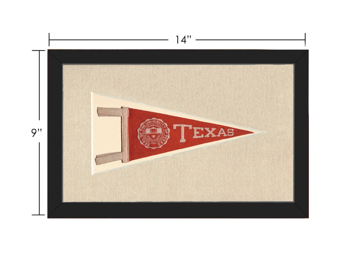 Americana Memories Vintage Pennants and Memorabilia Vintage University of Texas Pennant