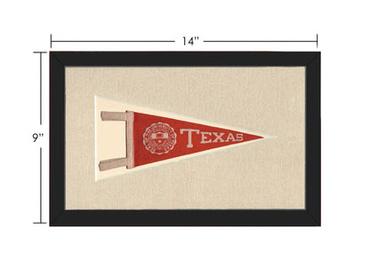 Americana Memories Vintage Pennants and Memorabilia Vintage University of Texas Pennant