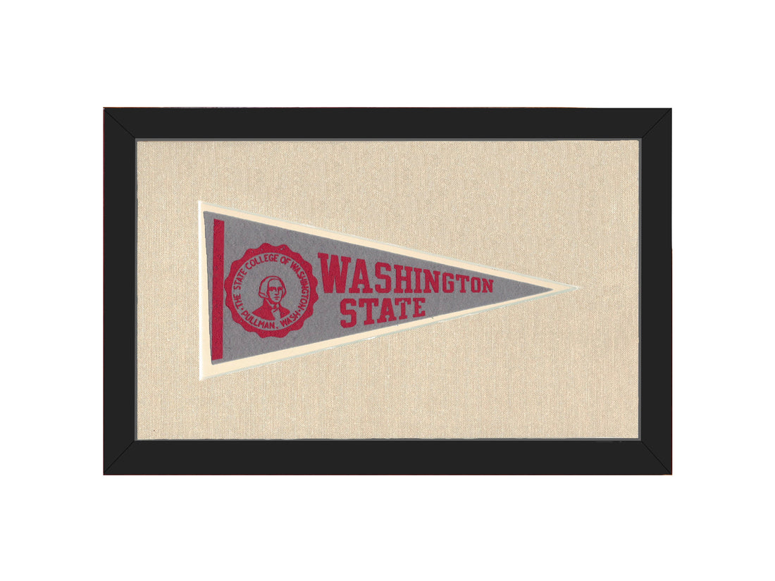 Vintage Washington State University Pennant