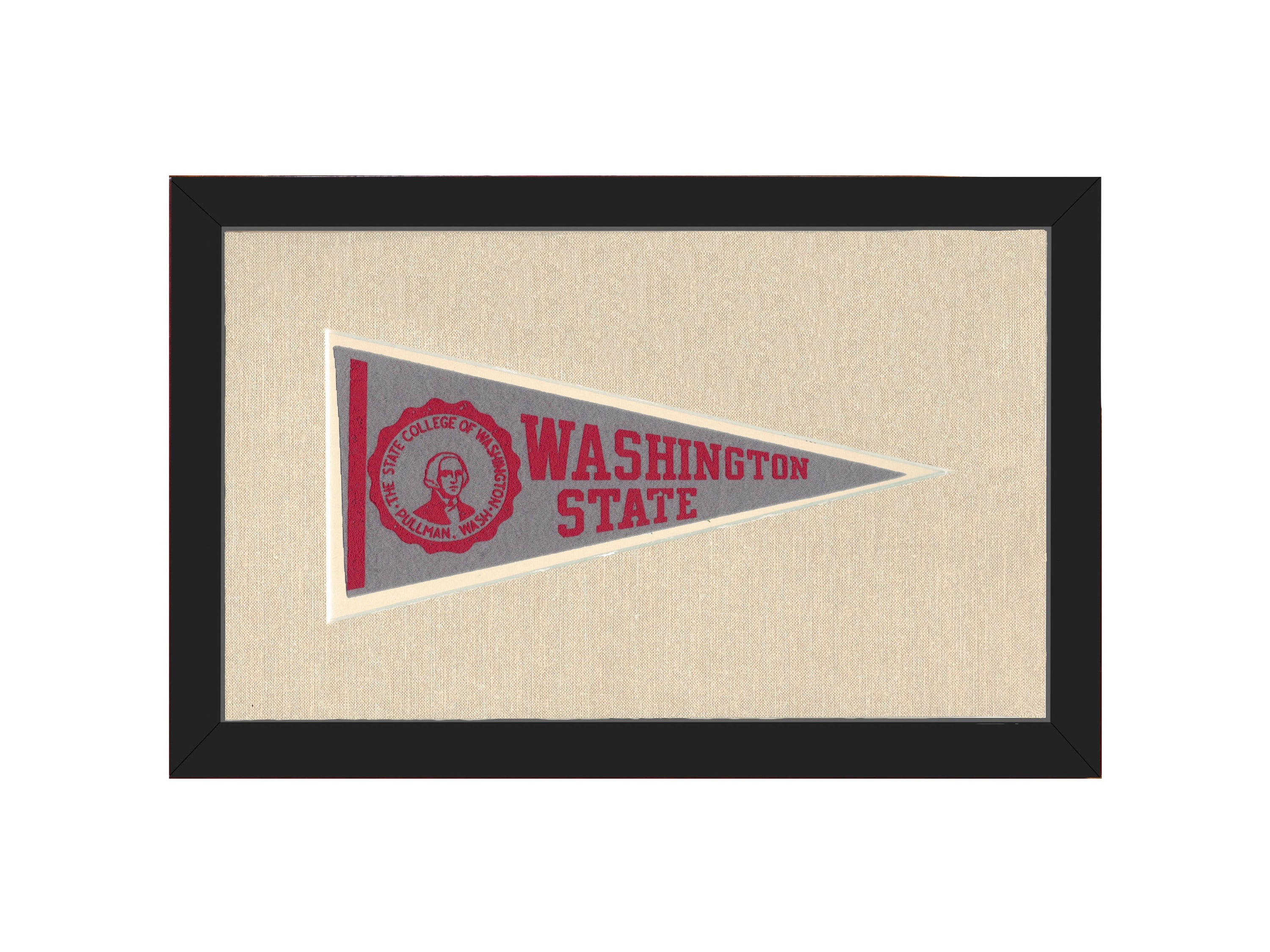 Vintage Washington State University Pennant