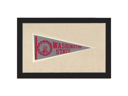 Vintage Washington State University Pennant