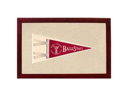 Vintage Ball State University Pennant