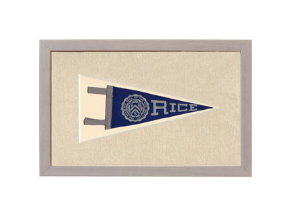 Americana Memories Vintage Pennants and Memorabilia Vintage Rice Pennant