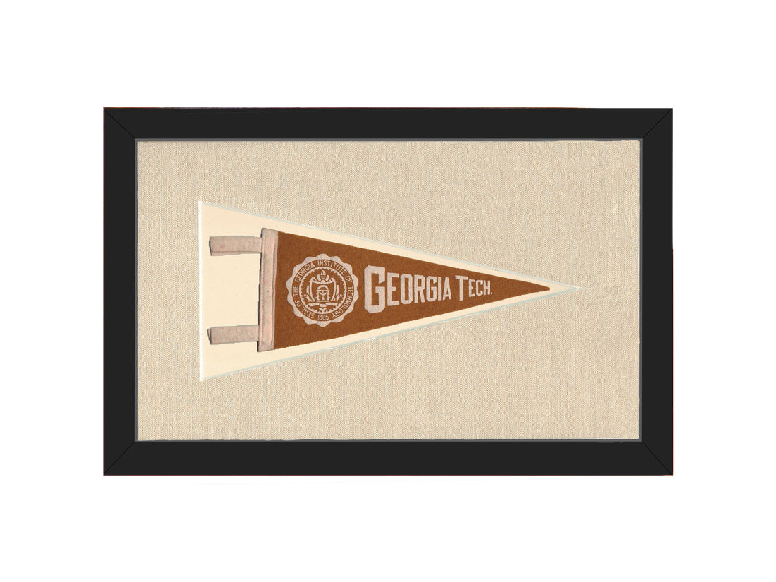 Vintage Georgia Tech Pennant