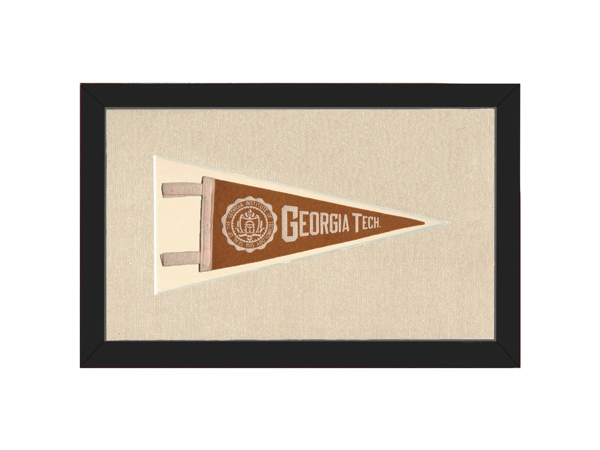 Vintage Georgia Tech Pennant