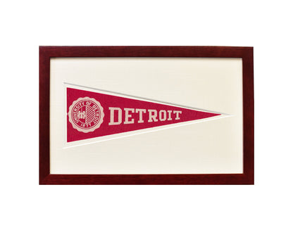 Vintage Detroit University Hormel Pennant