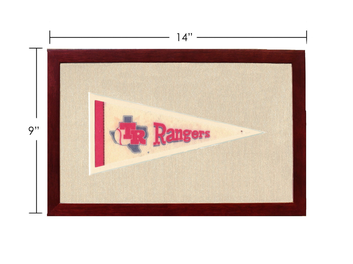 Americana Memories Vintage Pennants and Memorabilia Vintage Texas Rangers Pennant