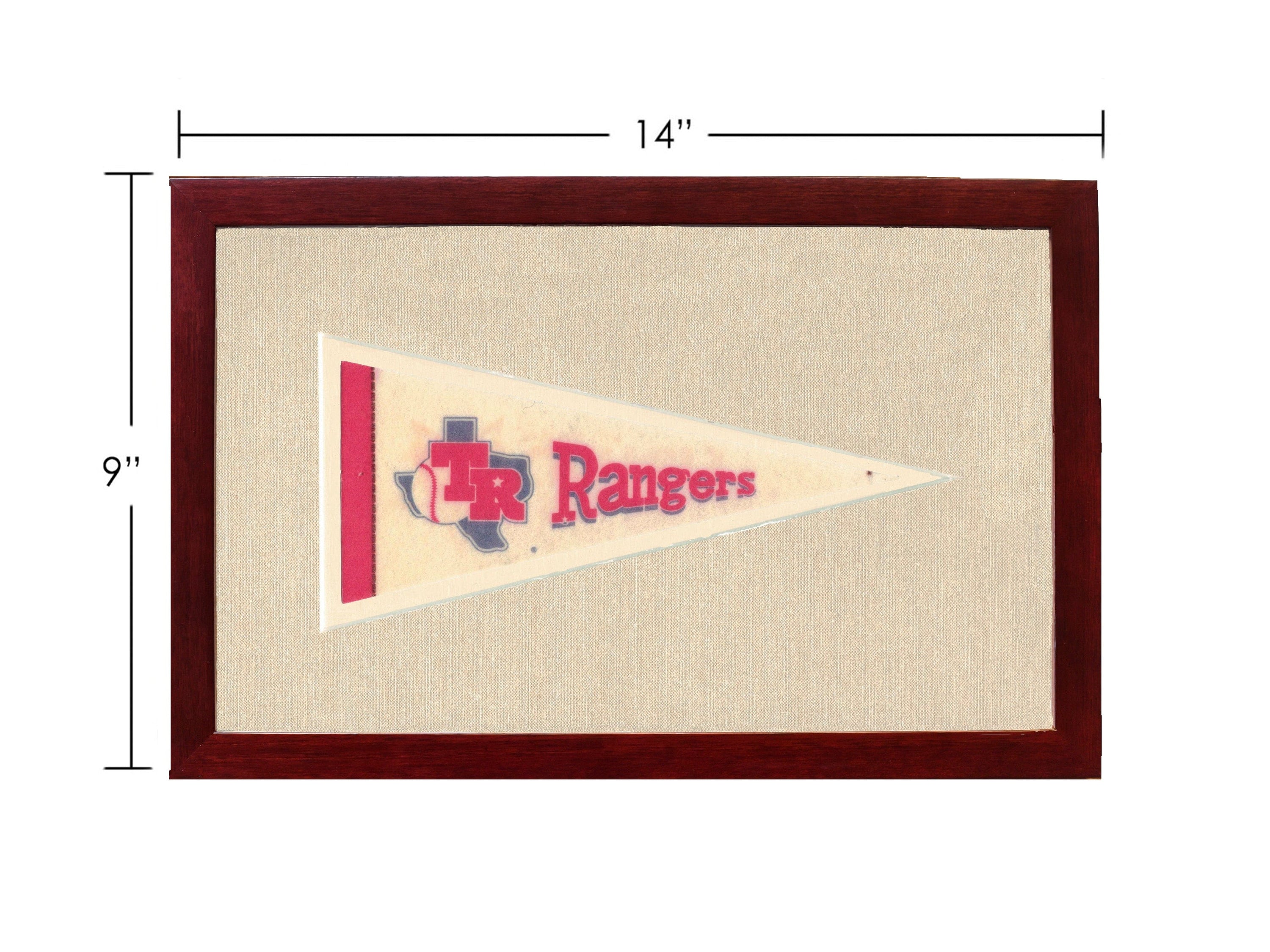 Americana Memories Vintage Pennants and Memorabilia Vintage Texas Rangers Pennant