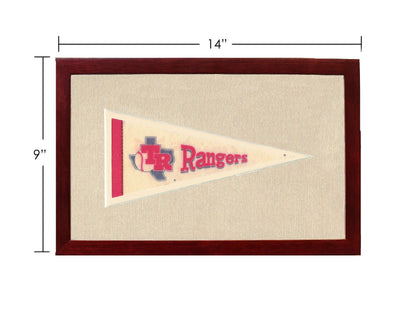 Americana Memories Vintage Pennants and Memorabilia Vintage Texas Rangers Pennant