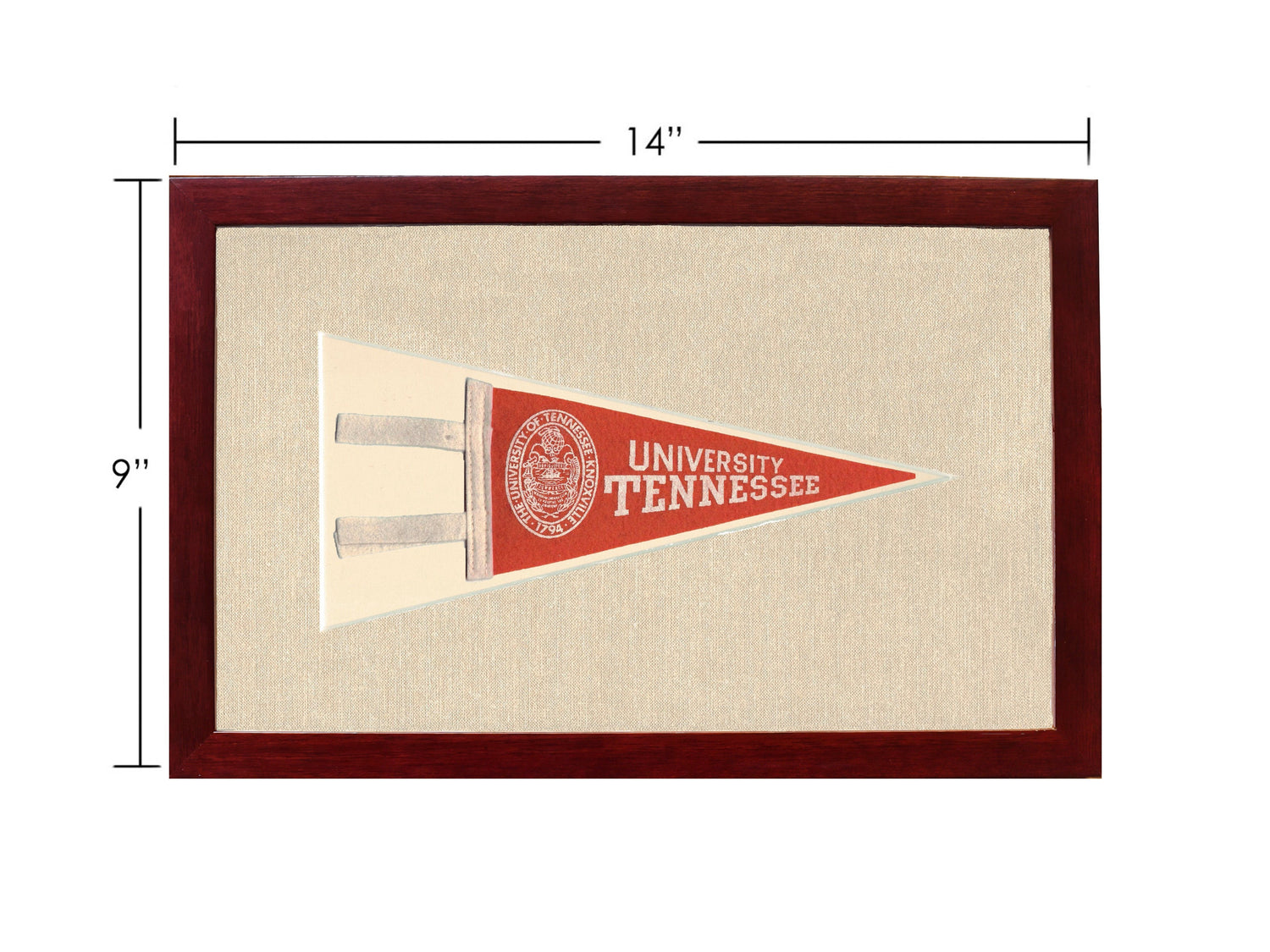 Vintage University of Tennessee Pennant