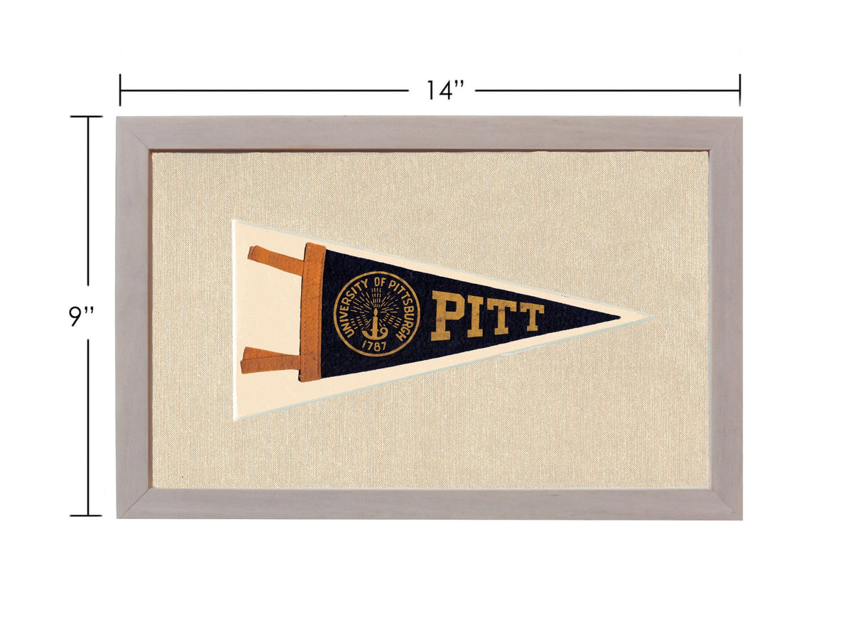 Americana Memories Vintage Pennants and Memorabilia Vintage University of Pittsburgh Pennant