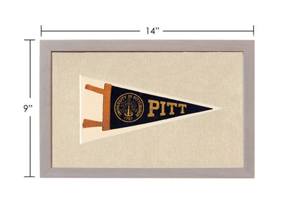 Americana Memories Vintage Pennants and Memorabilia Vintage University of Pittsburgh Pennant