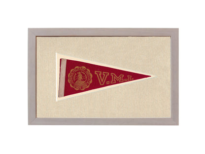 Americana Memories Vintage Pennants and Memorabilia Vintage Virginia Military Institute Pennant