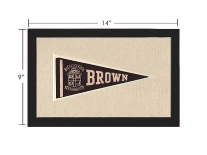 Vintage Brown Pennant