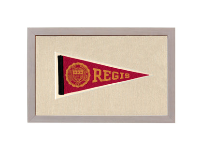 Vintage Regis College Pennant