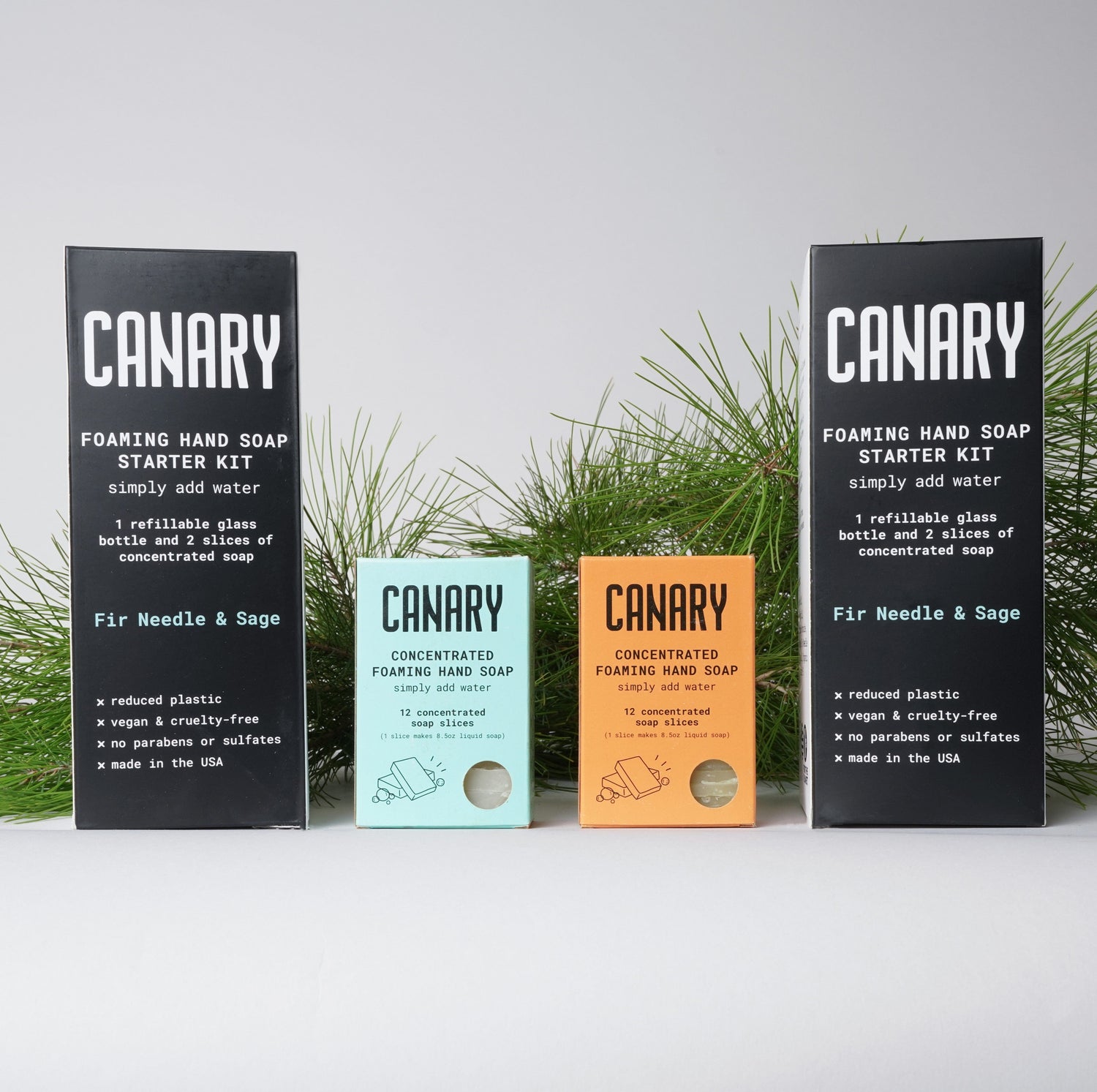Canary Hand Soap Concentrated Foaming Hand Soap Bundle