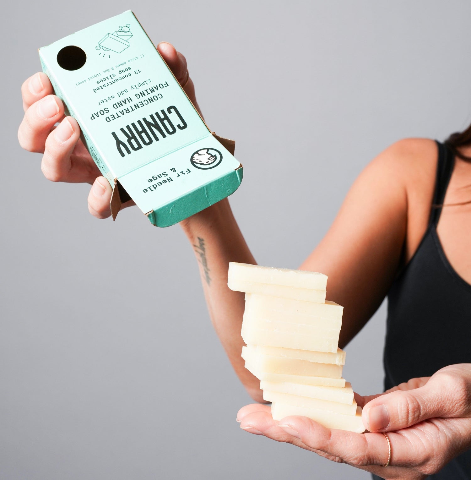 Canary Hand Soap Fir Needle + Sage Concentrated Hand Soap Refill Bars