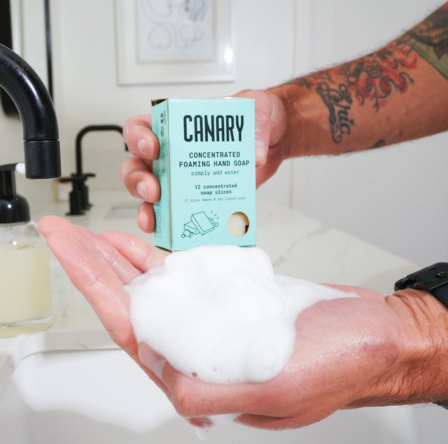 Canary Hand Soap Unscented Concentrated Hand Soap Refill Bars