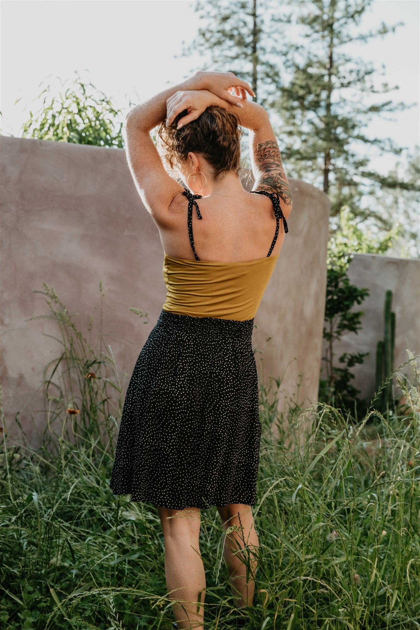 Minnie Top in Mustard Modal