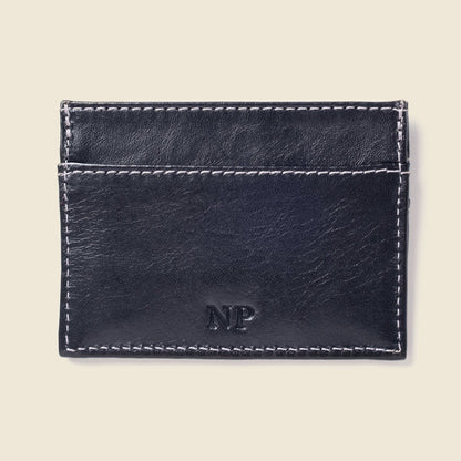 CASUPO Slim Card Holder Yes please! (+$10) Slim Card Holder Wallet with RFID Protection - Black