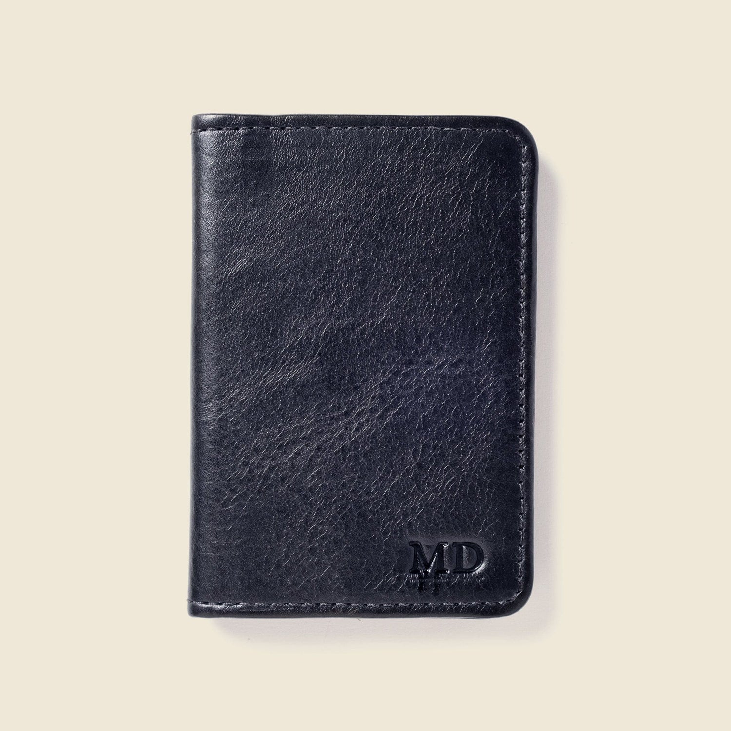 CASUPO Small Bifold Yes please! (+$10) Compact Bifold with RFID protection - Black