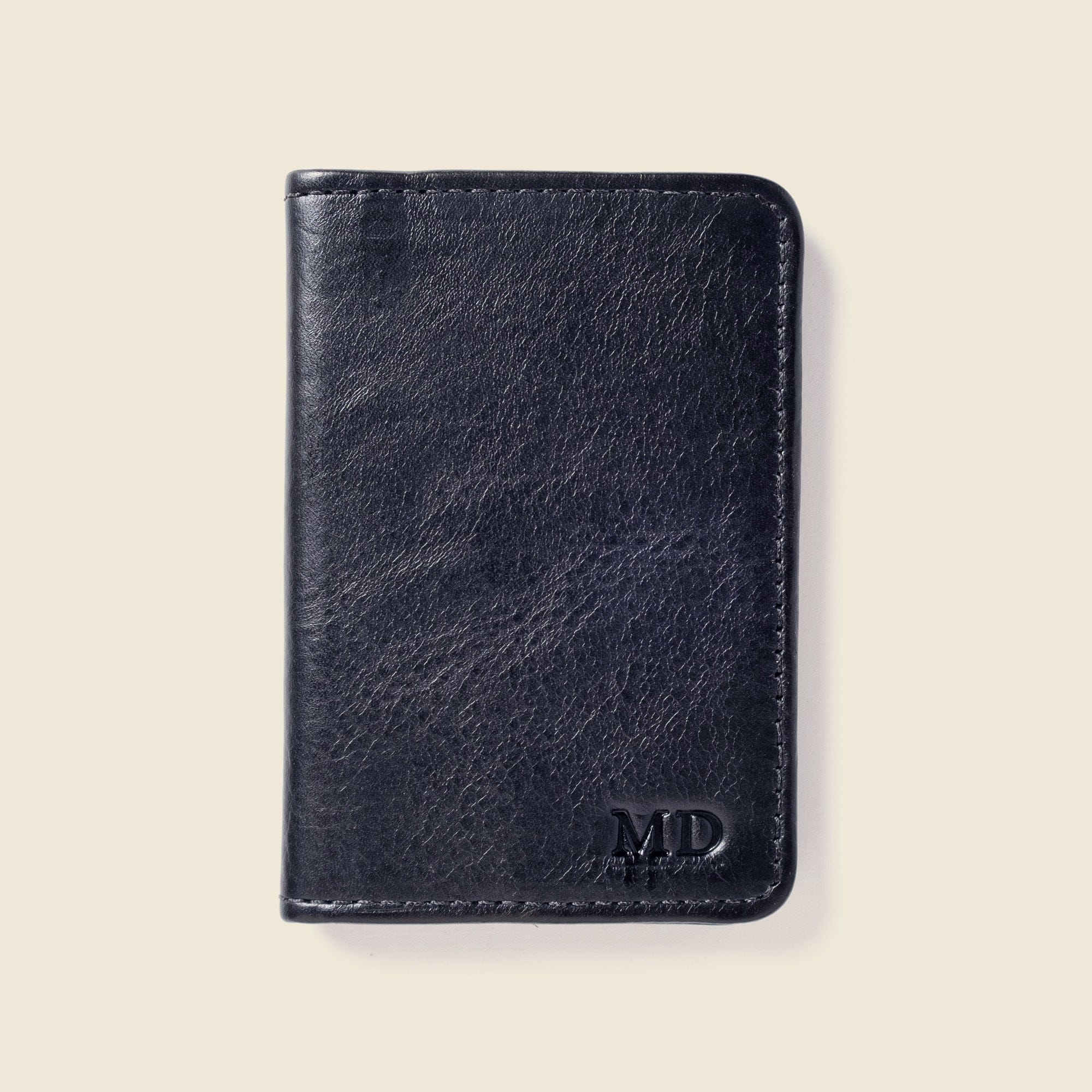 CASUPO Small Bifold Yes please! (+$10) Compact Bifold with RFID protection - Black