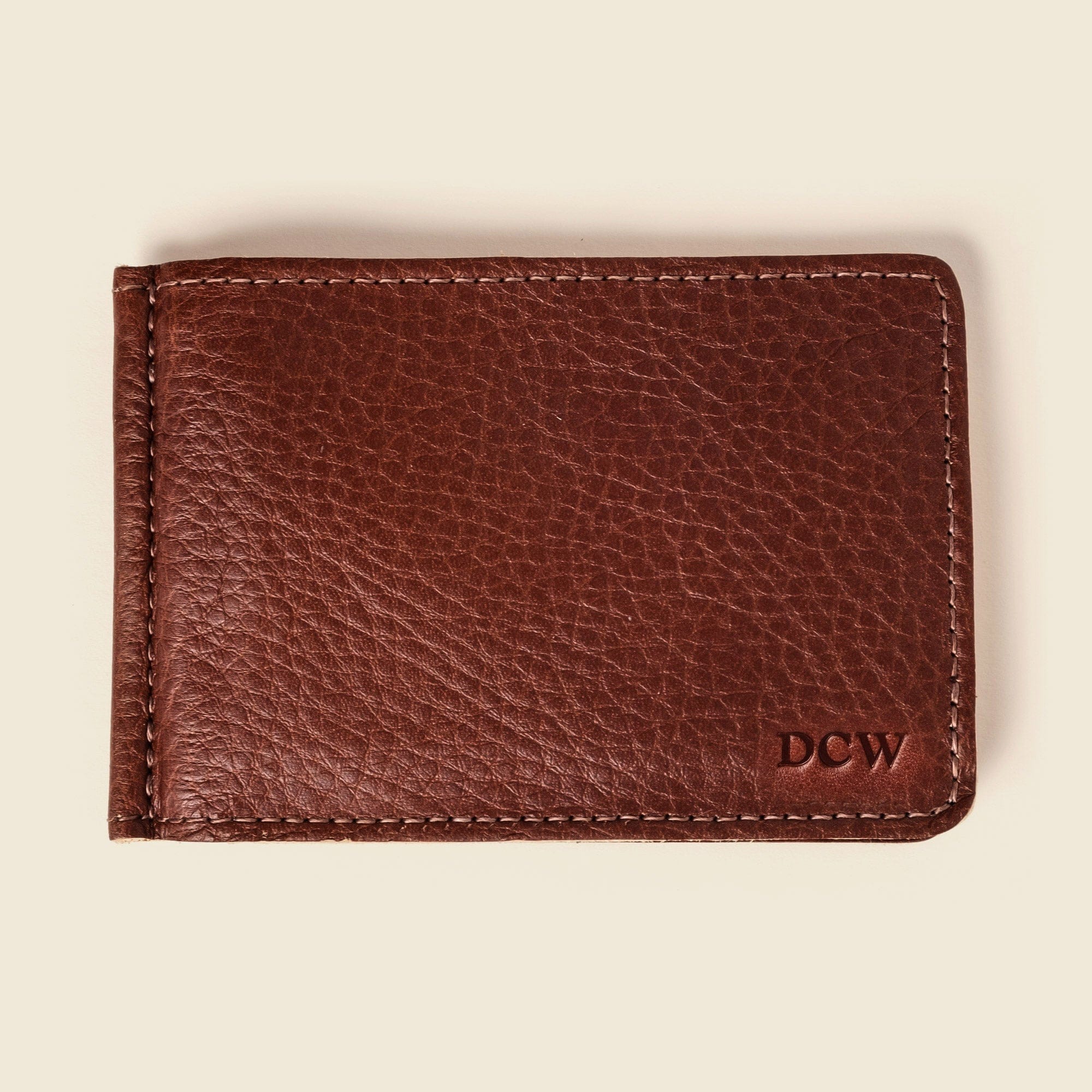 CASUPO Money Clip Wallet Yes please! (+$10) Bifold Money Clip Wallet - Chocolate