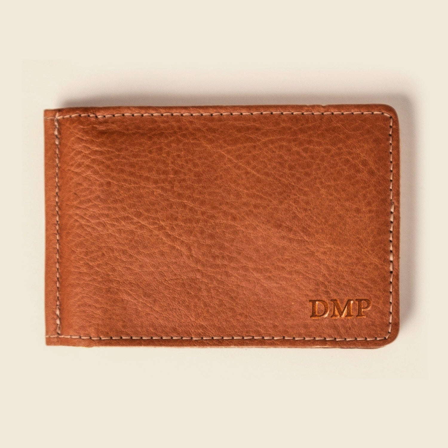 Bifold Money Clip Wallet - Natural