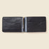 CASUPO Money Clip Wallet Bifold Money Clip Wallet - Black