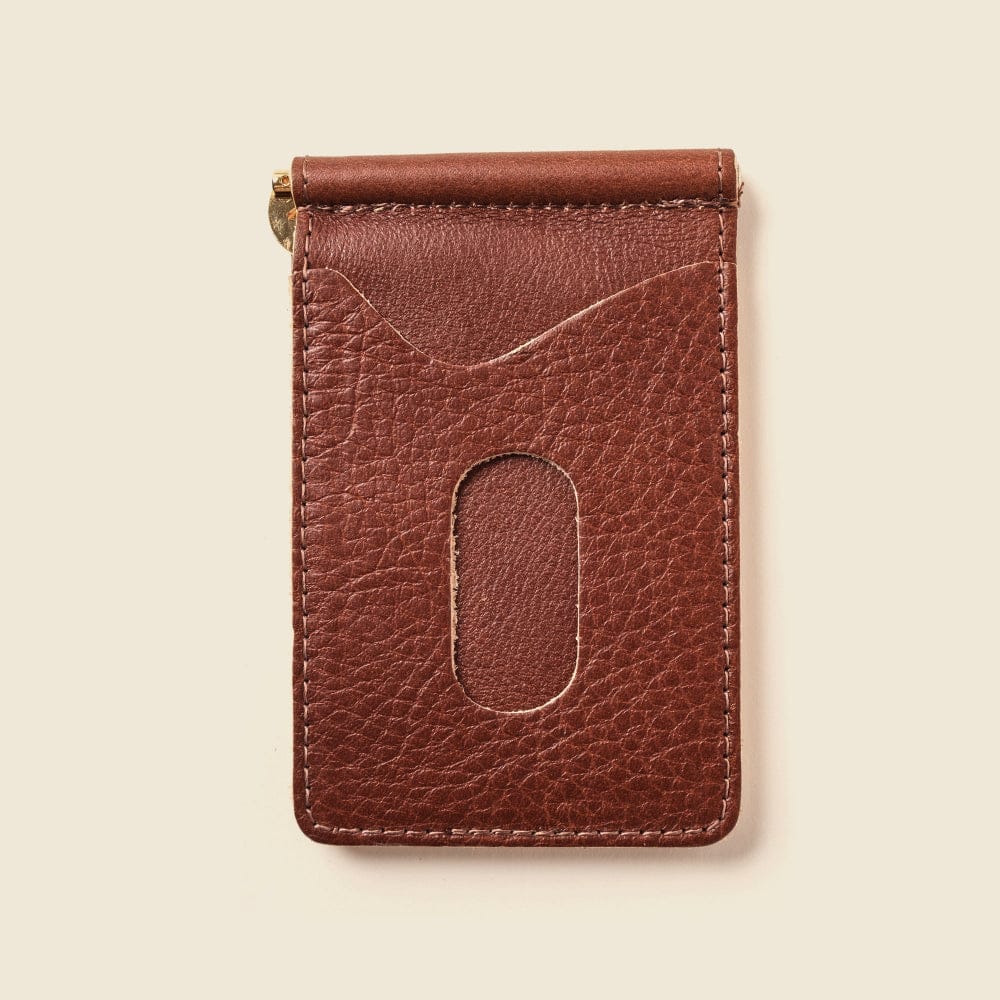 CASUPO Money Clip Wallet Money Clip Wallet - Chocolate