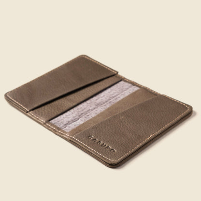 Compact Bifold with RFID Protection - Grey