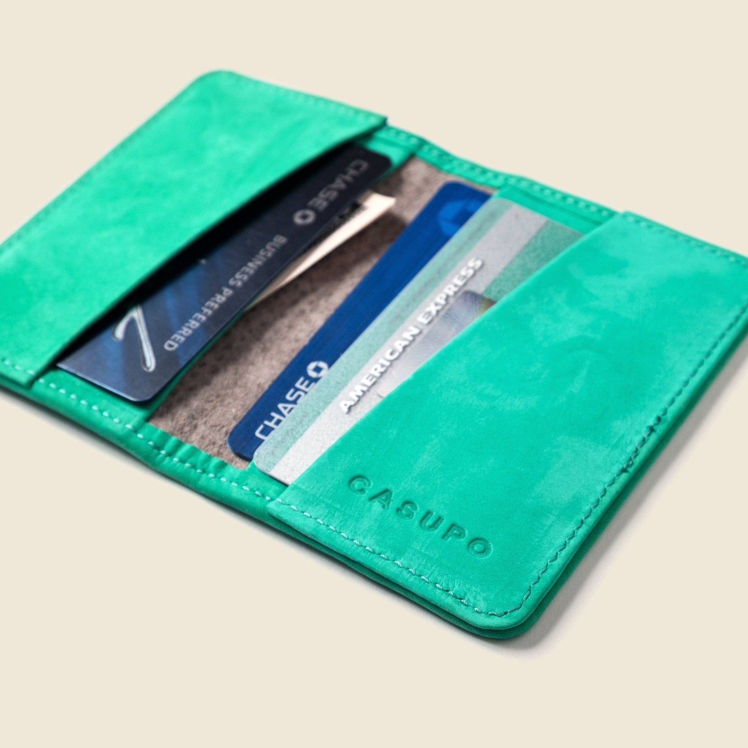 Compact Bifold with RFID Protection - Mint