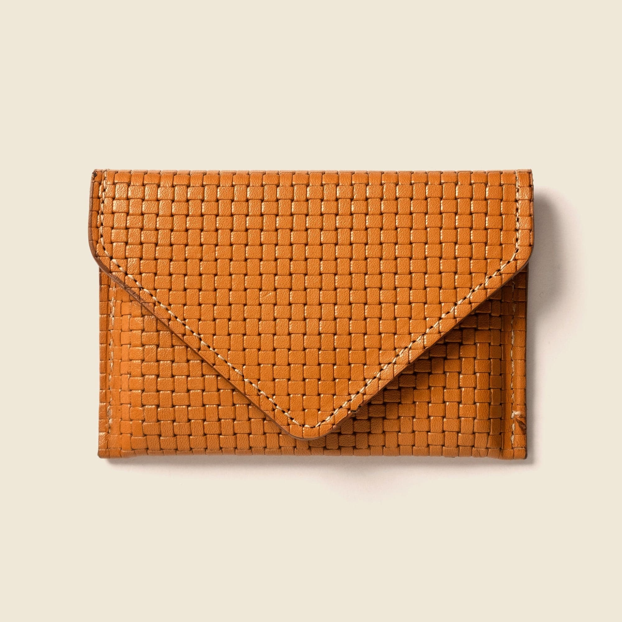 CASUPO Envelope Wallet Mini Envelope Wallet With RFID protection - Tan Limited Edition