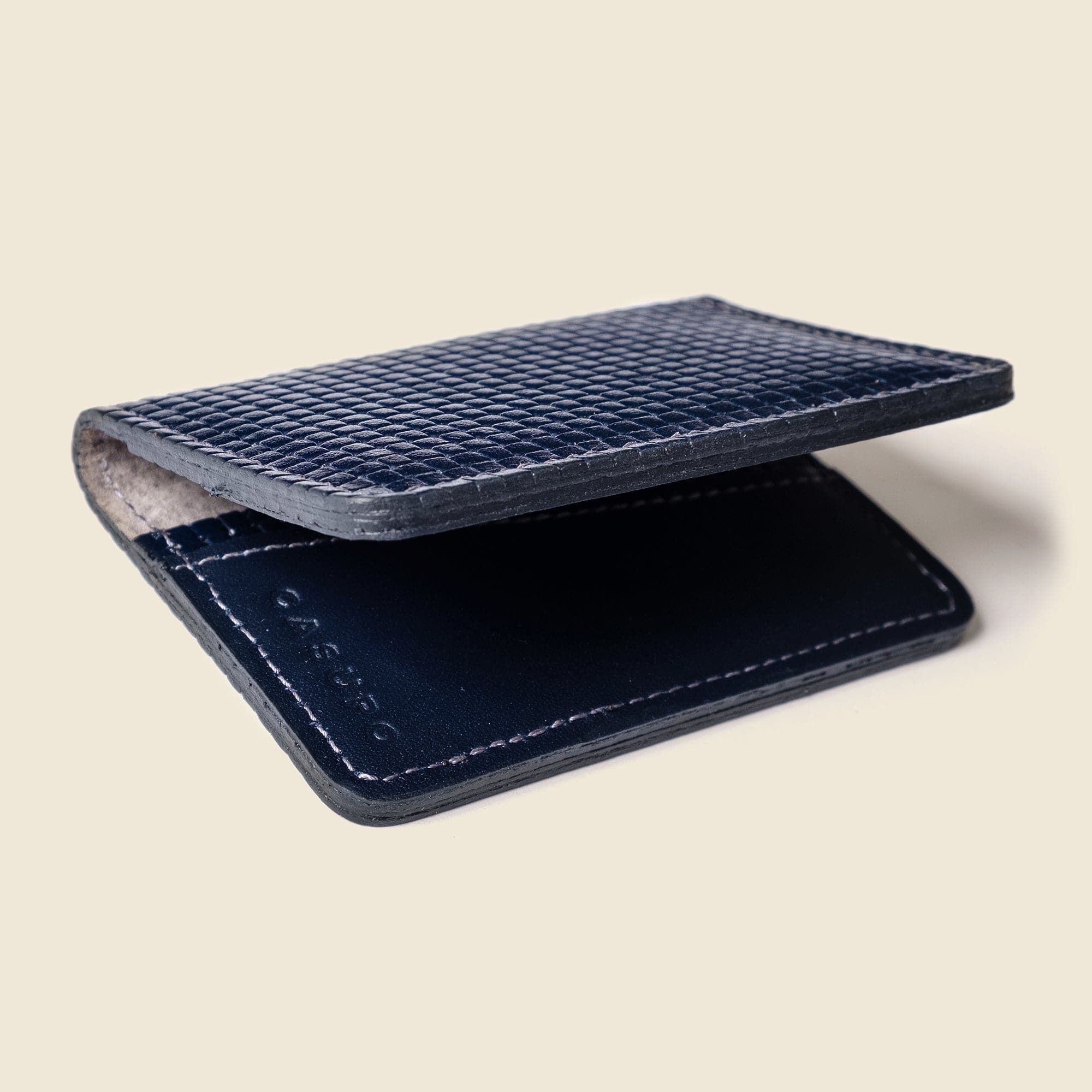 CASUPO Small Bifold Compact Bifold with RFID Protection - Navy Limited Edition