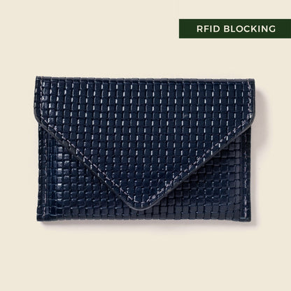 CASUPO Envelope Wallet Mini Envelope Wallet With RFID protection - Navy Limited Edition