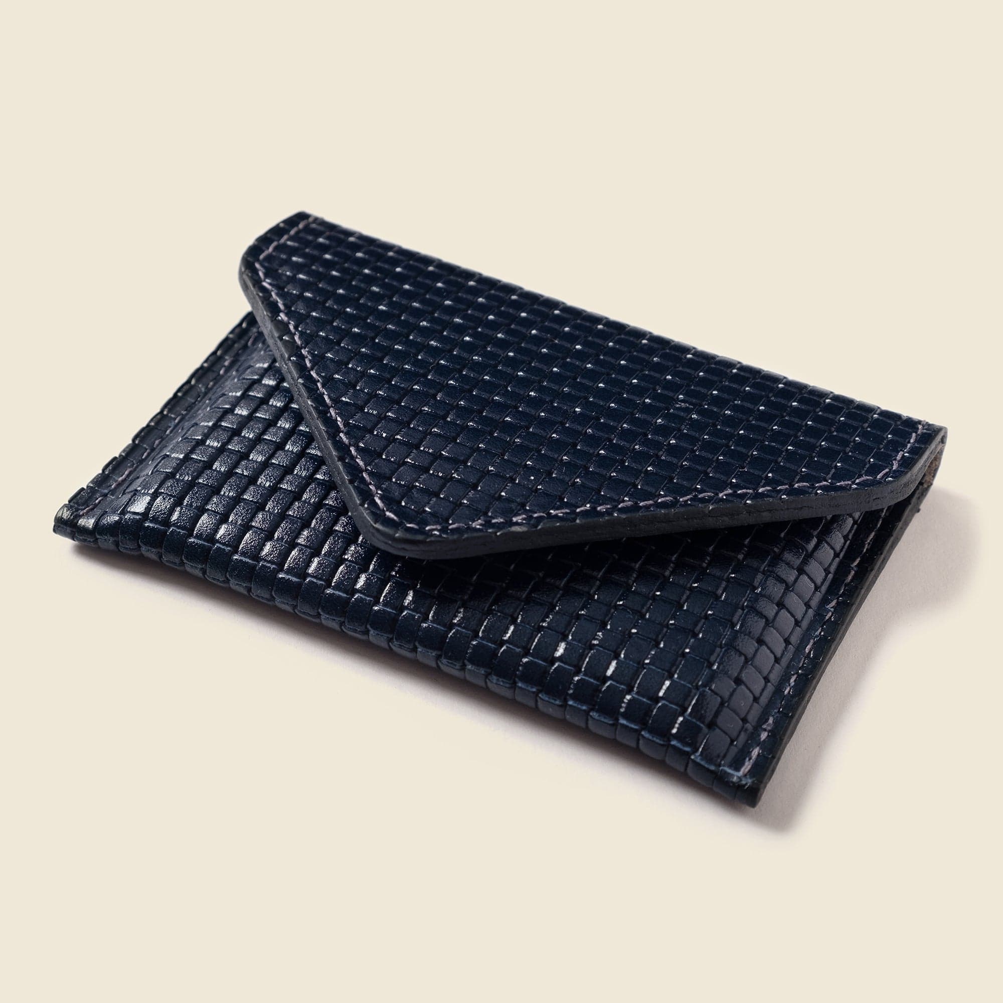 CASUPO Envelope Wallet Mini Envelope Wallet With RFID protection - Navy Limited Edition