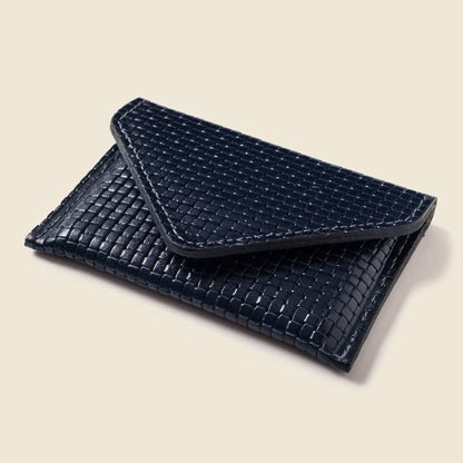 CASUPO Envelope Wallet Mini Envelope Wallet With RFID protection - Navy Limited Edition