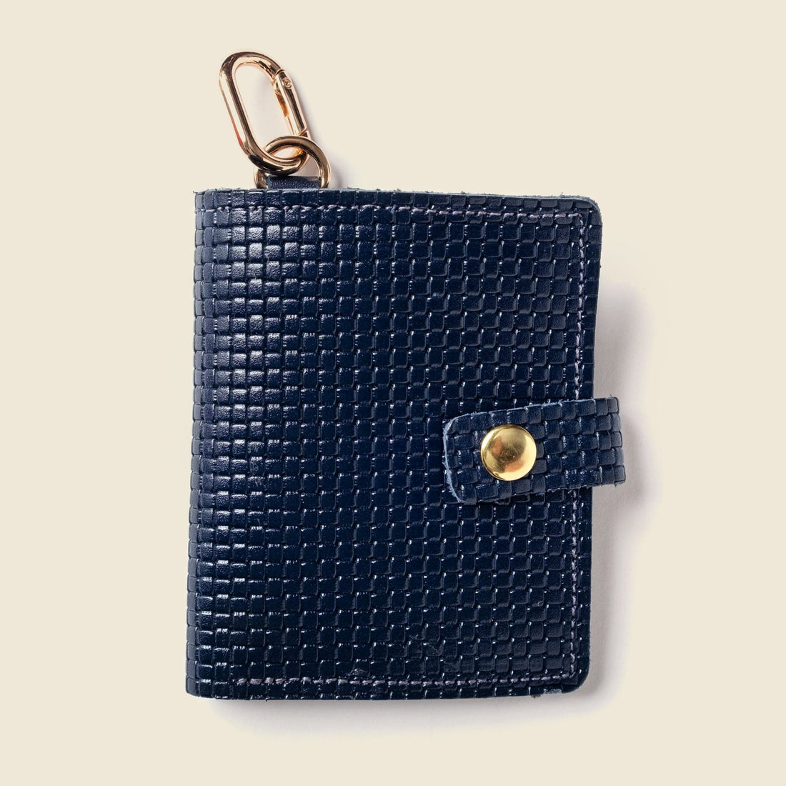 Wallet with Snap and Key Ring - Navy Limited Edition