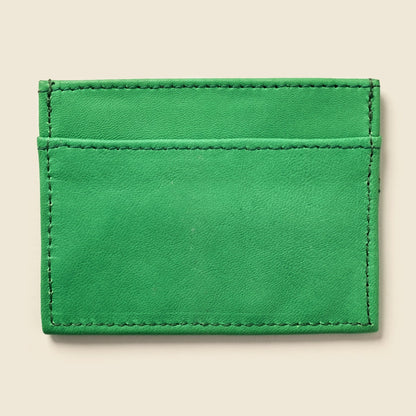 CASUPO Slim Card Holder Slim Card Holder Wallet With RFID Protection - Green