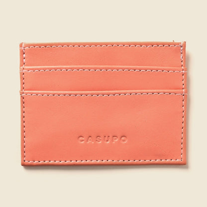 Slim Card Holder Wallet With RFID Protection - Pink