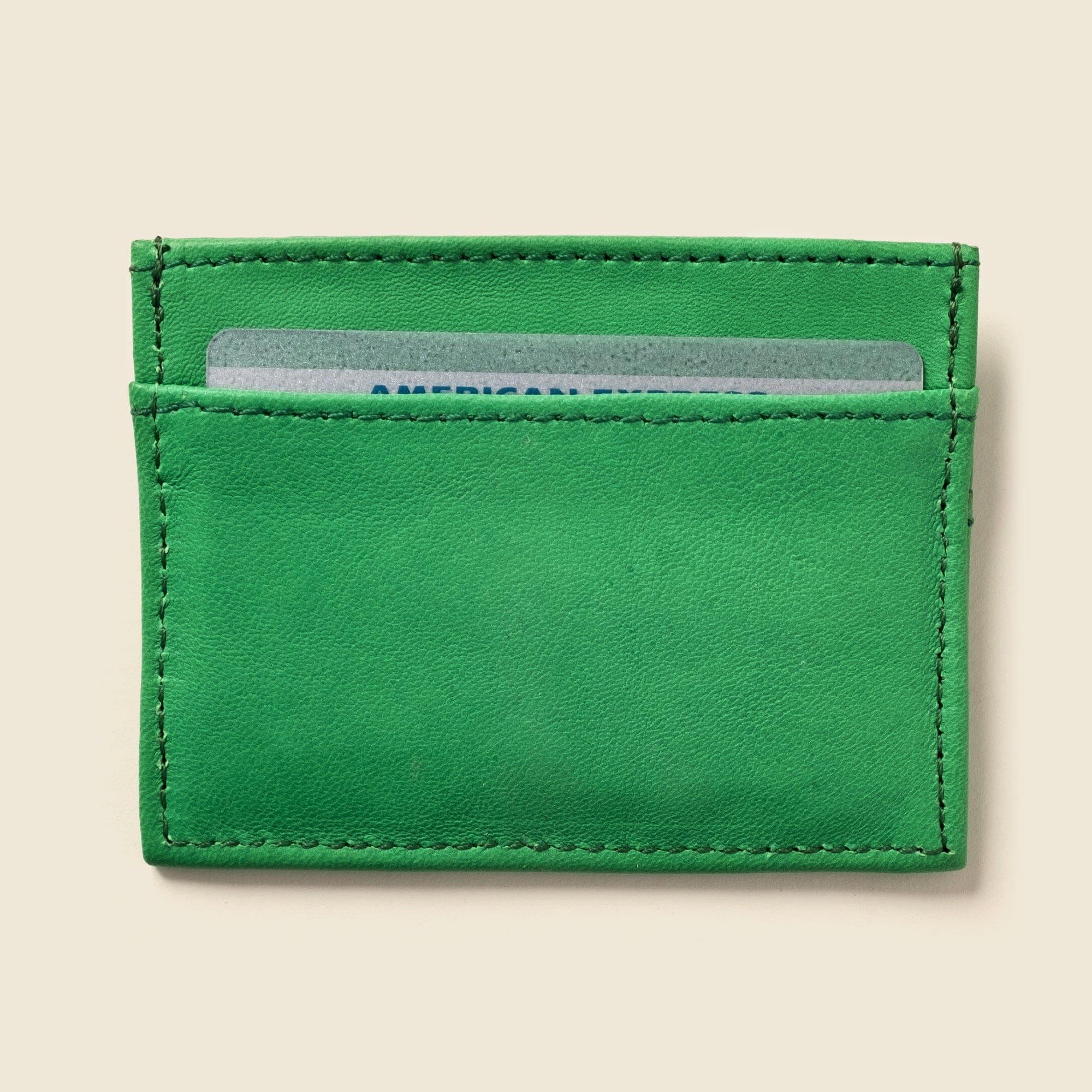 CASUPO Slim Card Holder Slim Card Holder Wallet With RFID Protection - Green