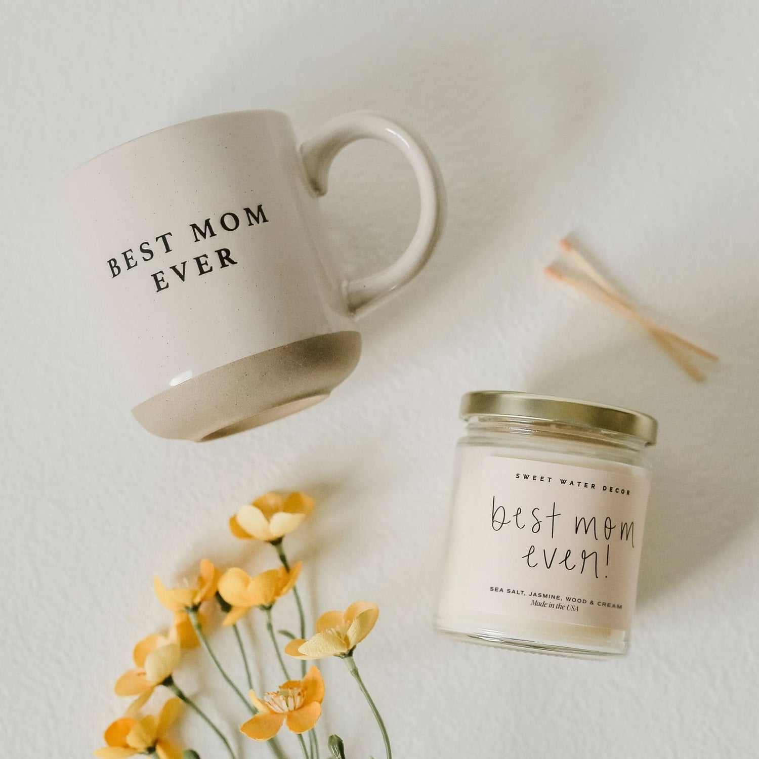 Best Mom Ever! Soy Candle - Clear Jar - 9 oz (Spa Day) - My American Goods